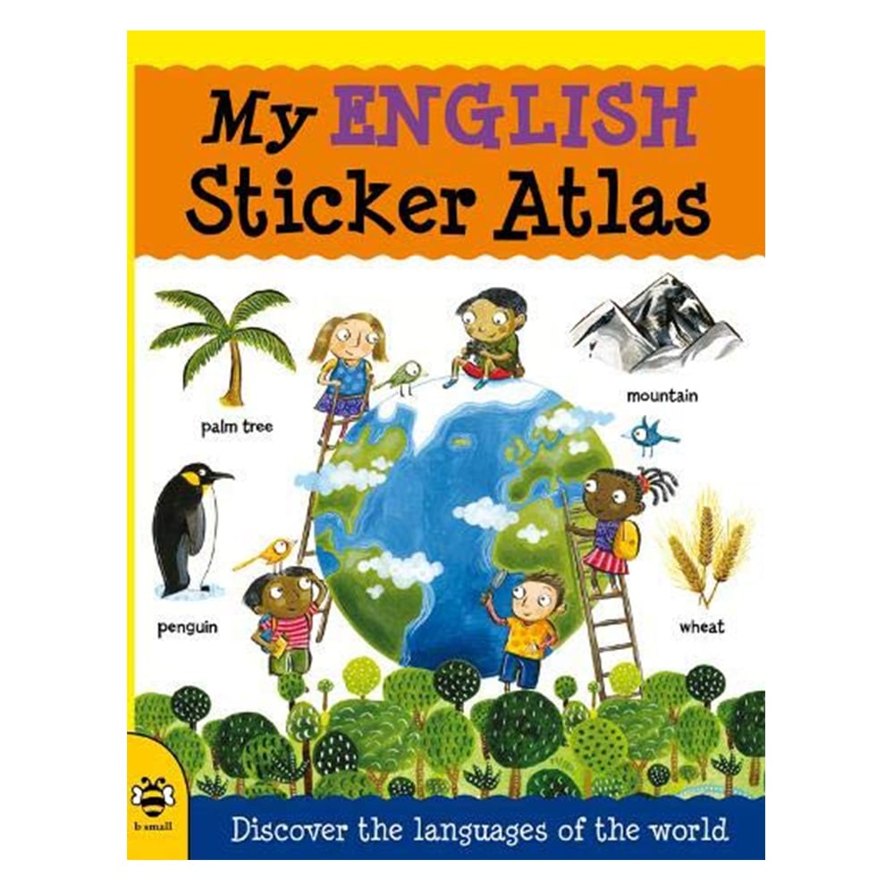 MY ENGLISH STICKER ATLAS #yenigelenler Çocuk Kitapları Uzmanı - Children's Books Expert