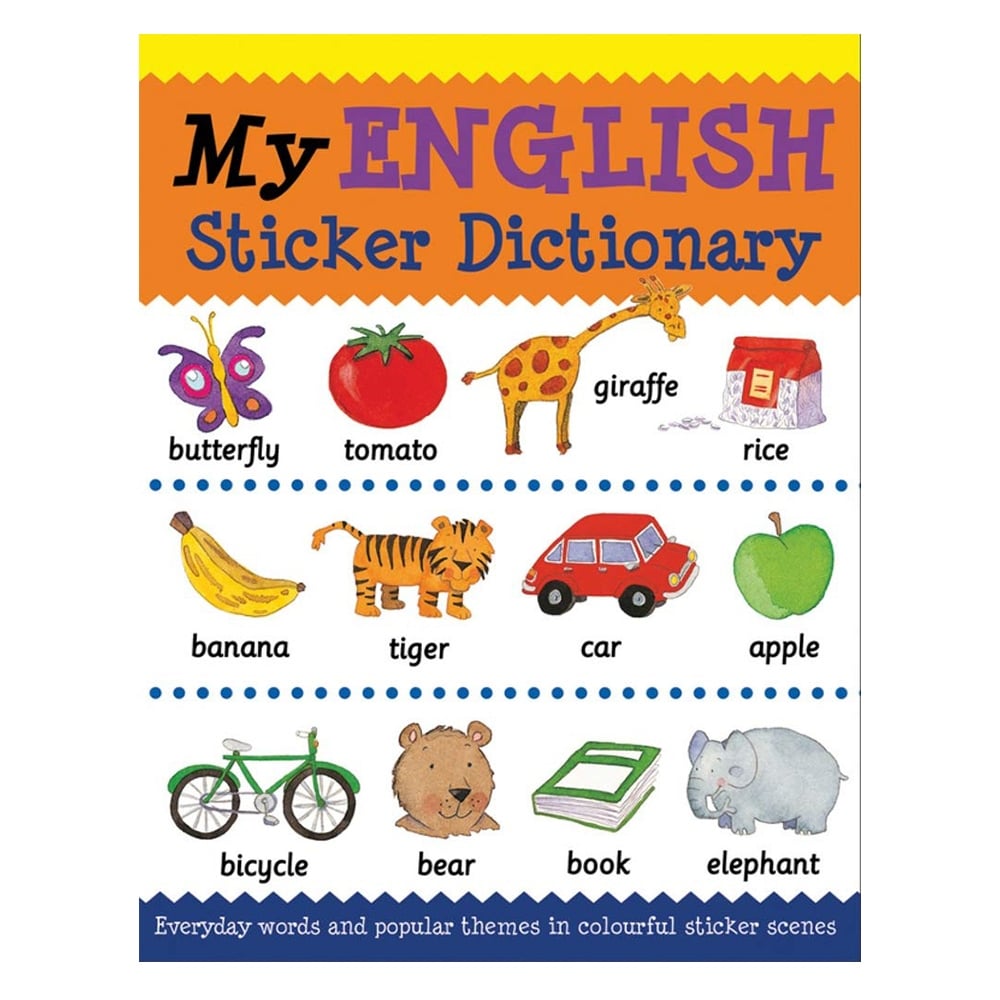 MY ENGLISH STICKER DICTIONARY #yenigelenler Çocuk Kitapları Uzmanı - Children's Books Expert