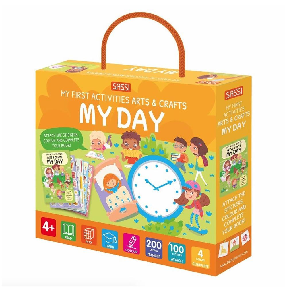 MY FIRST ACTIVITIES ARTS AND CRAFTS - MY DAY Çocuk Kitapları Uzmanı - Children's Books Expert