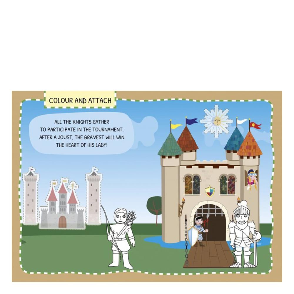 MY FIRST ACTIVITIES ARTS AND CRAFTS - THE CASTLE Çocuk Kitapları Uzmanı - Children's Books Expert