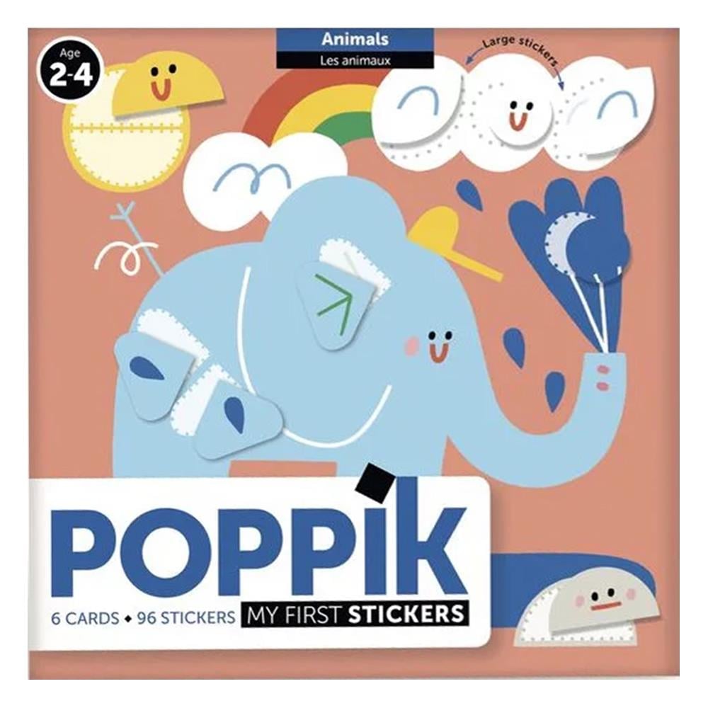 MY FIRST ANIMALS - STICKER CARDS Çocuk Kitapları Uzmanı - Children's Books Expert