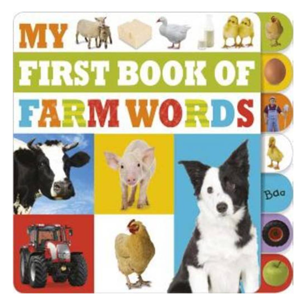 MY FIRST BOOK OF FARM WORDS Çocuk Kitapları Uzmanı - Children's Books Expert