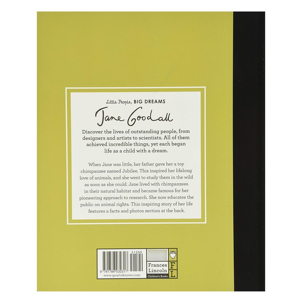 MY FIRST LITTLE PEOPLE, BIG DREAMS - JANE GOODALL #yenigelenler Çocuk Kitapları Uzmanı - Children's Books Expert