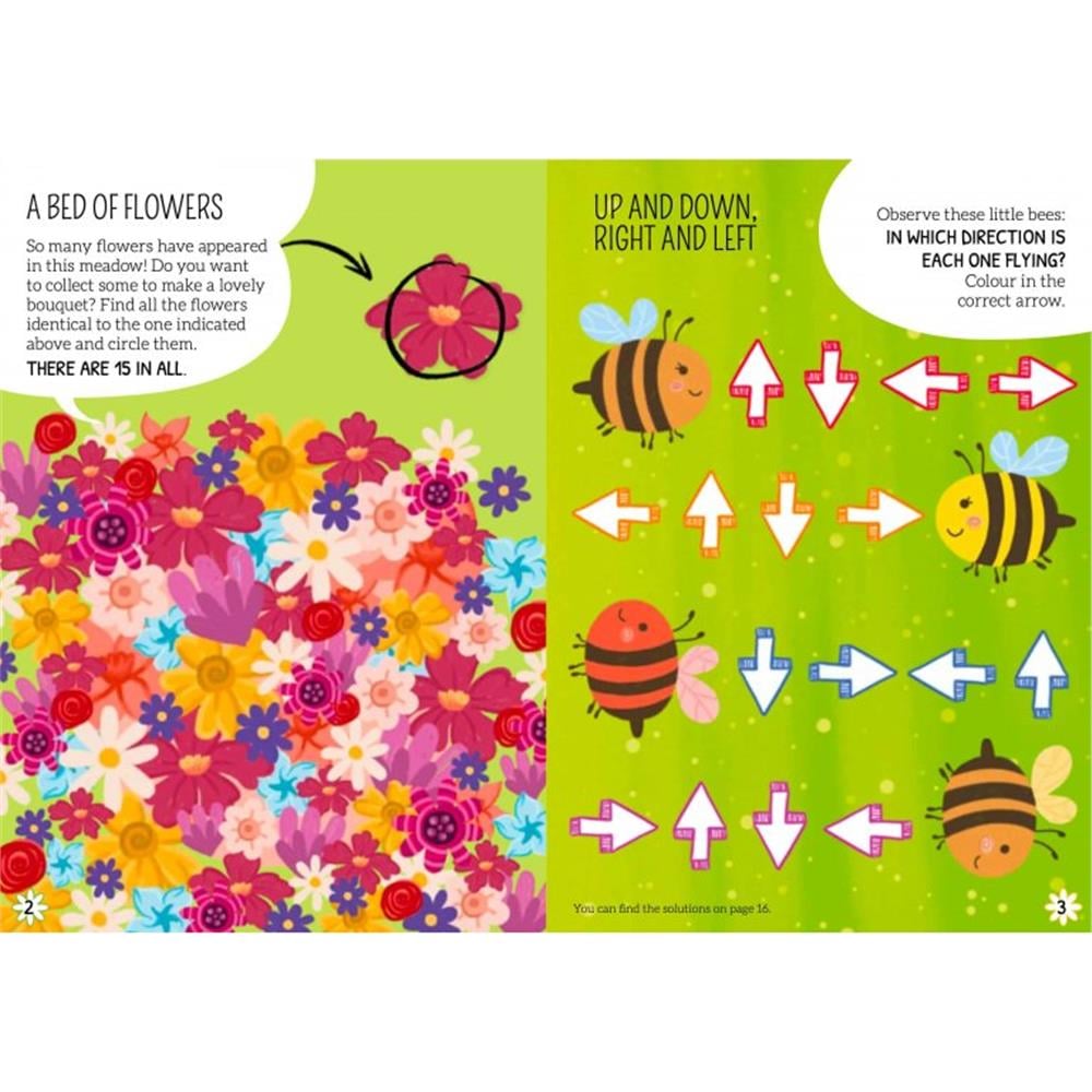 My First Logic Games - Matching Flowers Çocuk Kitapları Uzmanı - Children's Books Expert