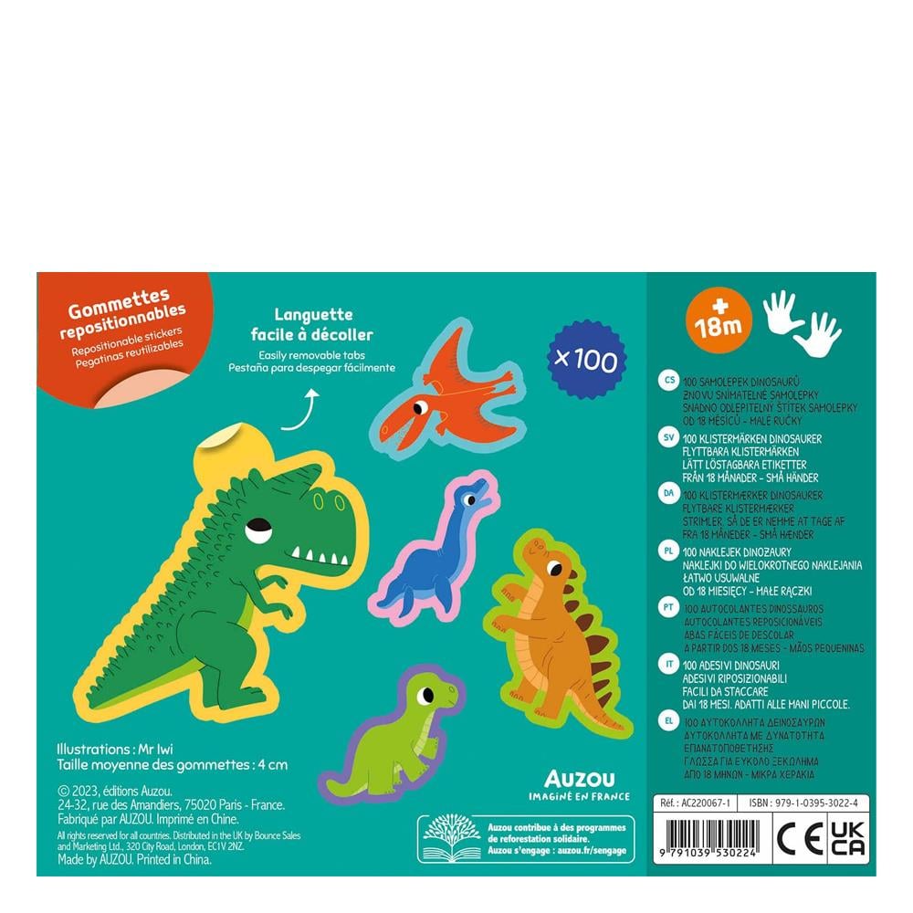 My First Pouch of Stickers - Dinosaurs Çocuk Kitapları Uzmanı - Children's Books Expert