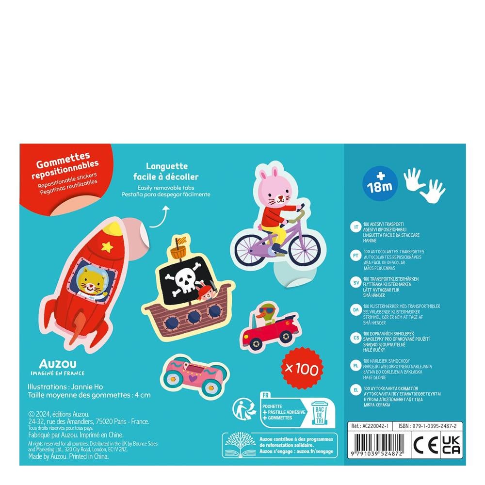 My First Pouch of Stickers - Transport Çocuk Kitapları Uzmanı - Children's Books Expert