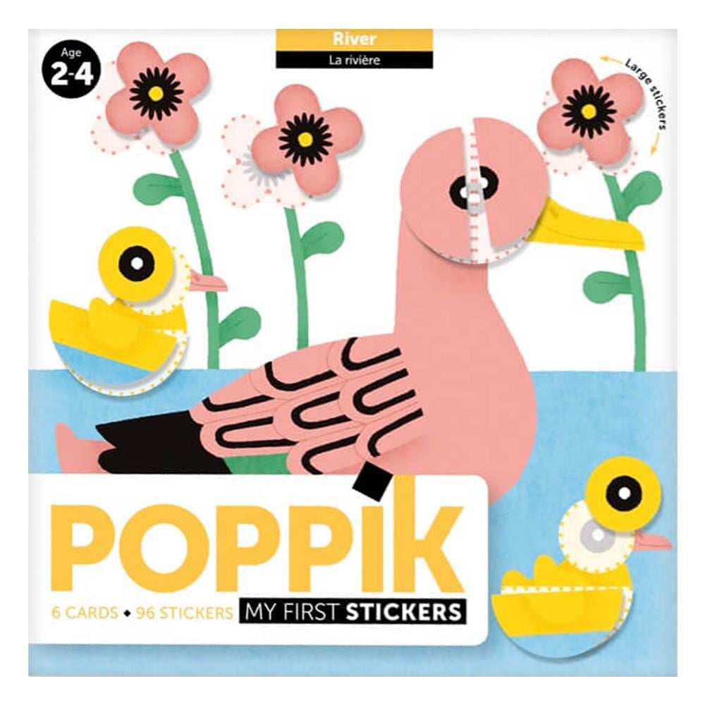 MY FIRST RIVER - STICKER CARDS Çocuk Kitapları Uzmanı - Children's Books Expert