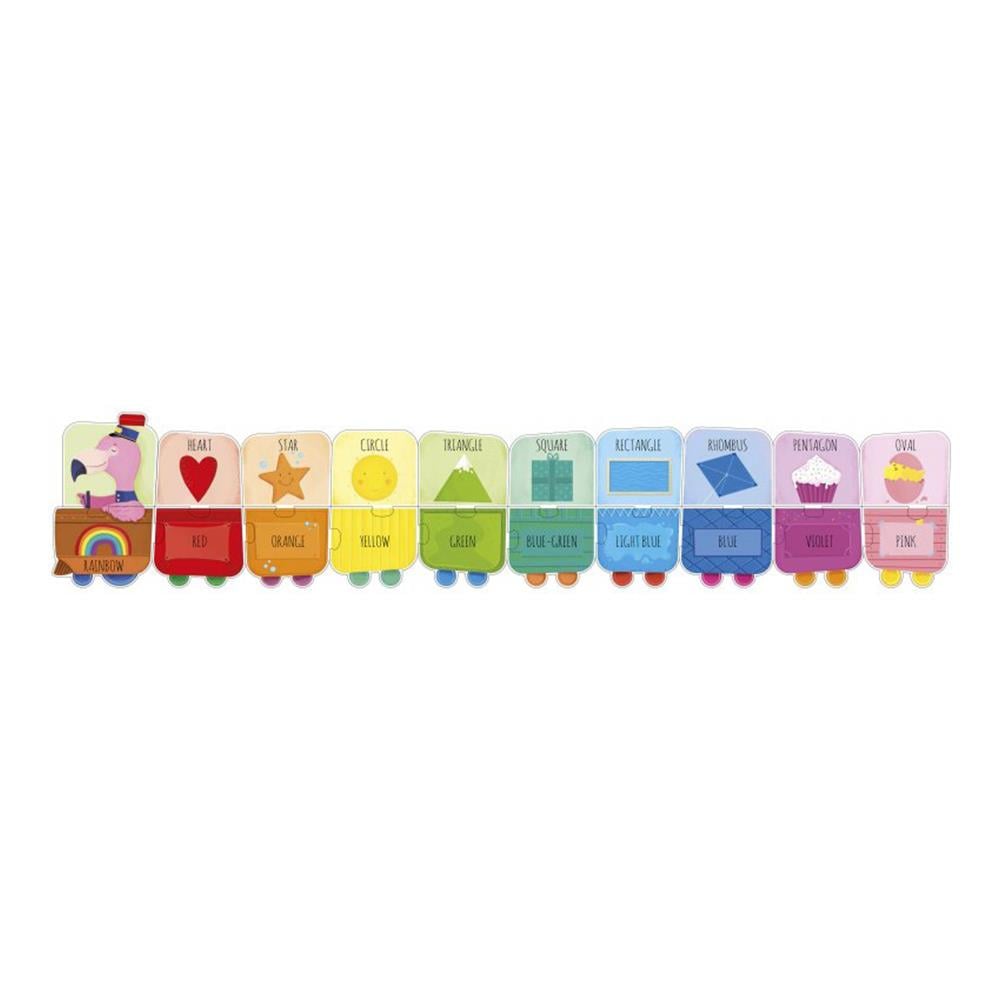 MY FIRST SHAPES AND COLOURS - STEAM PUZZLE Çocuk Kitapları Uzmanı - Children's Books Expert