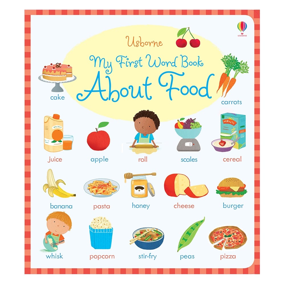 MY FIRST WORD BOOK ABOUT FOOD #yenigelenler Çocuk Kitapları Uzmanı - Children's Books Expert