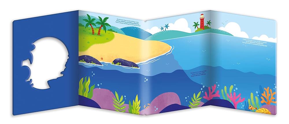 My Fold-Out Magnetic Adventure - In The Ocean Çocuk Kitapları Uzmanı - Children's Books Expert