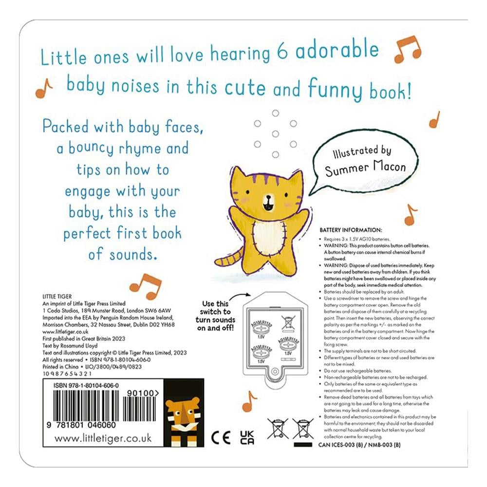 My Little Book of Sounds - Baby Talk Çocuk Kitapları Uzmanı - Children's Books Expert