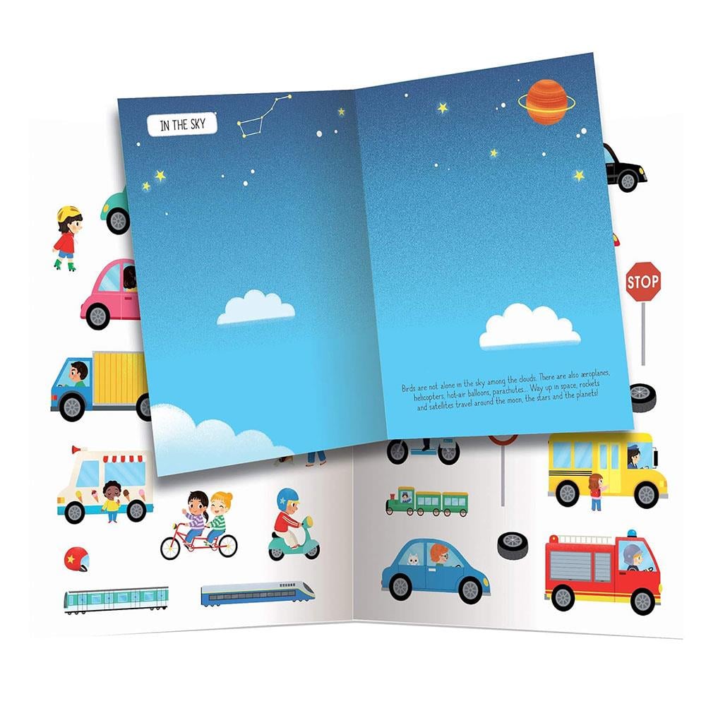 My Very First Stickers - Things That Go Çocuk Kitapları Uzmanı - Children's Books Expert