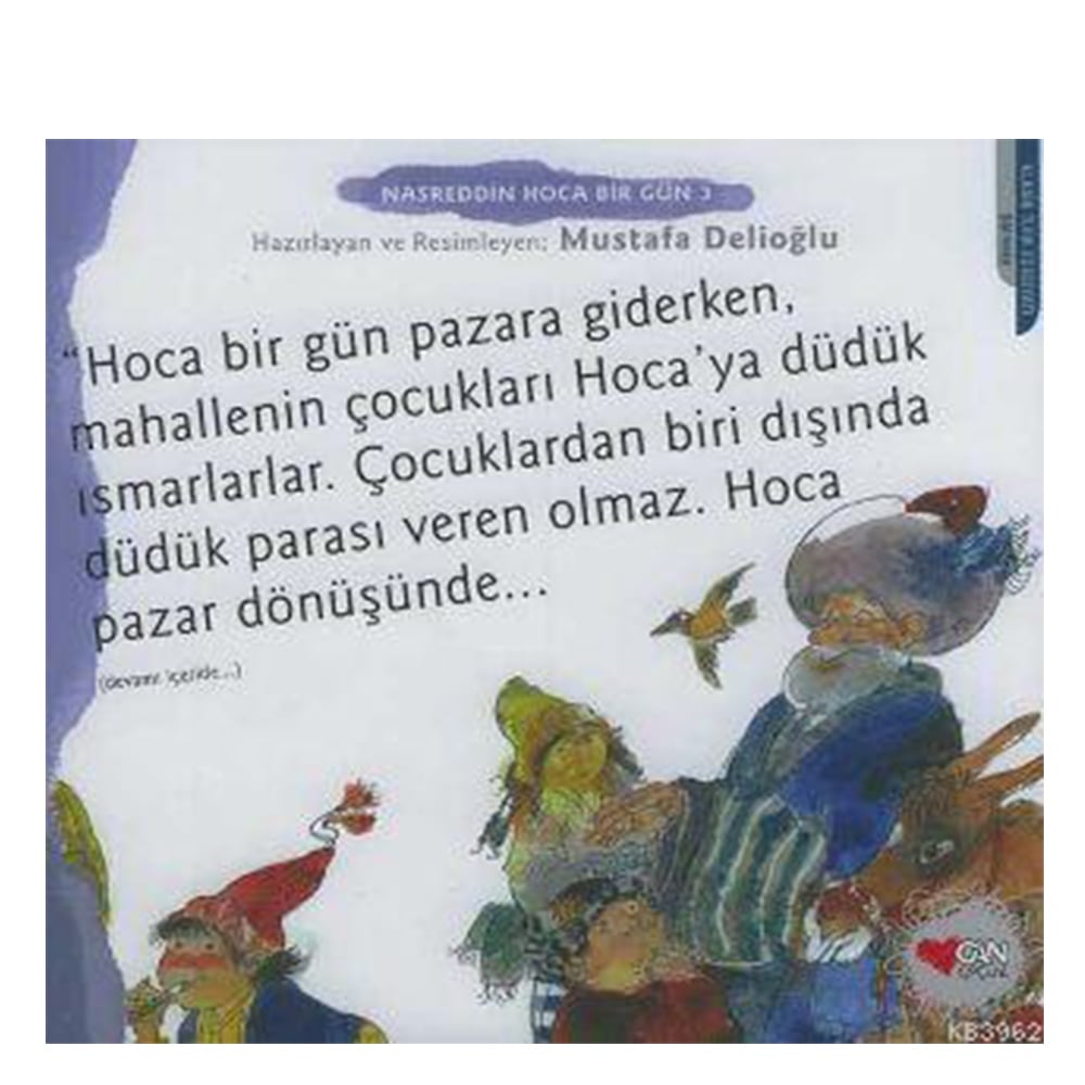 NASREDDİN HOCA BİR GÜN 3 Çocuk Kitapları Uzmanı - Children's Books Expert