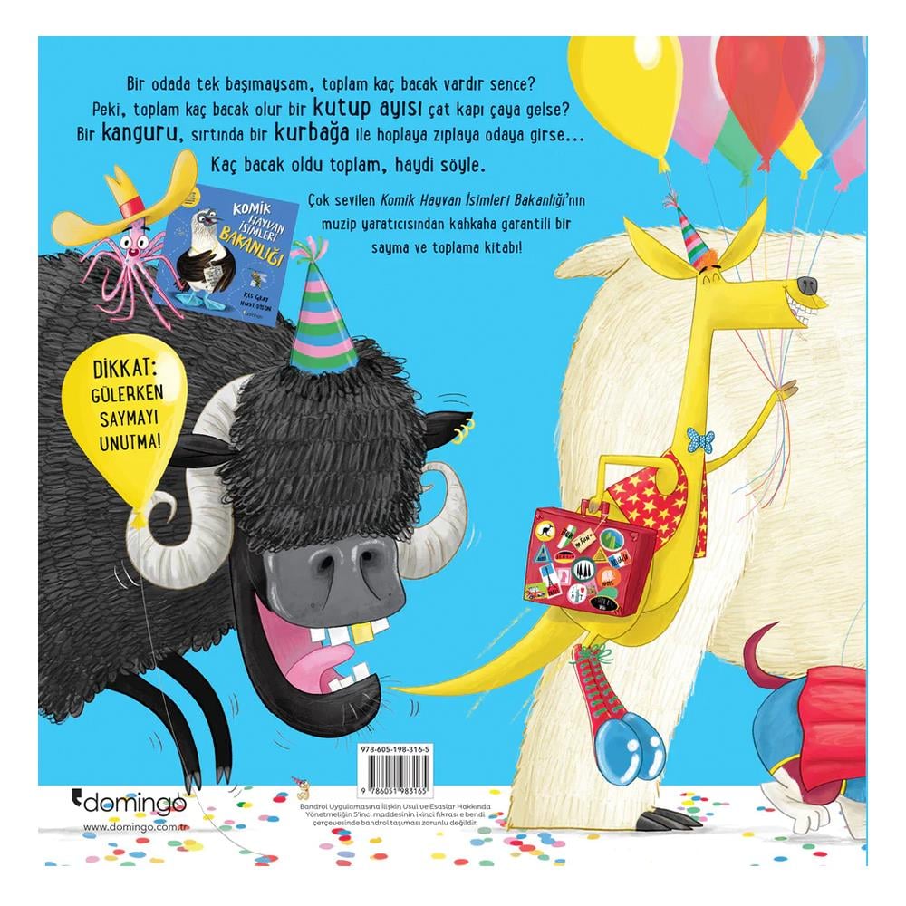 Ne Çok Bacak! Çocuk Kitapları Uzmanı - Children's Books Expert