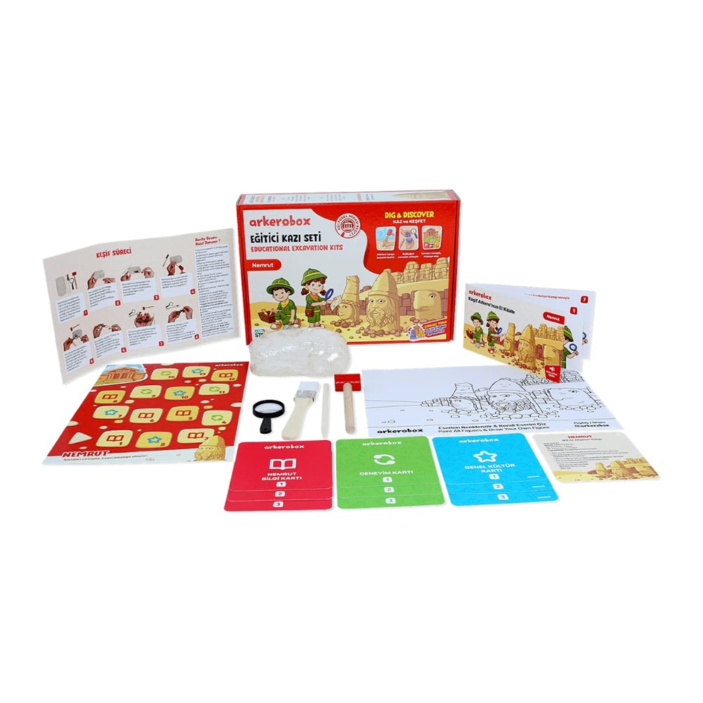 NEMRUT ARKEOLOJİK KAZI SETİ Çocuk Kitapları Uzmanı - Children's Books Expert