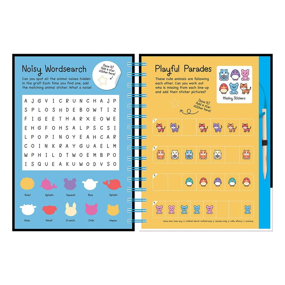 Neon Scratch Art - Animals Çocuk Kitapları Uzmanı - Children's Books Expert