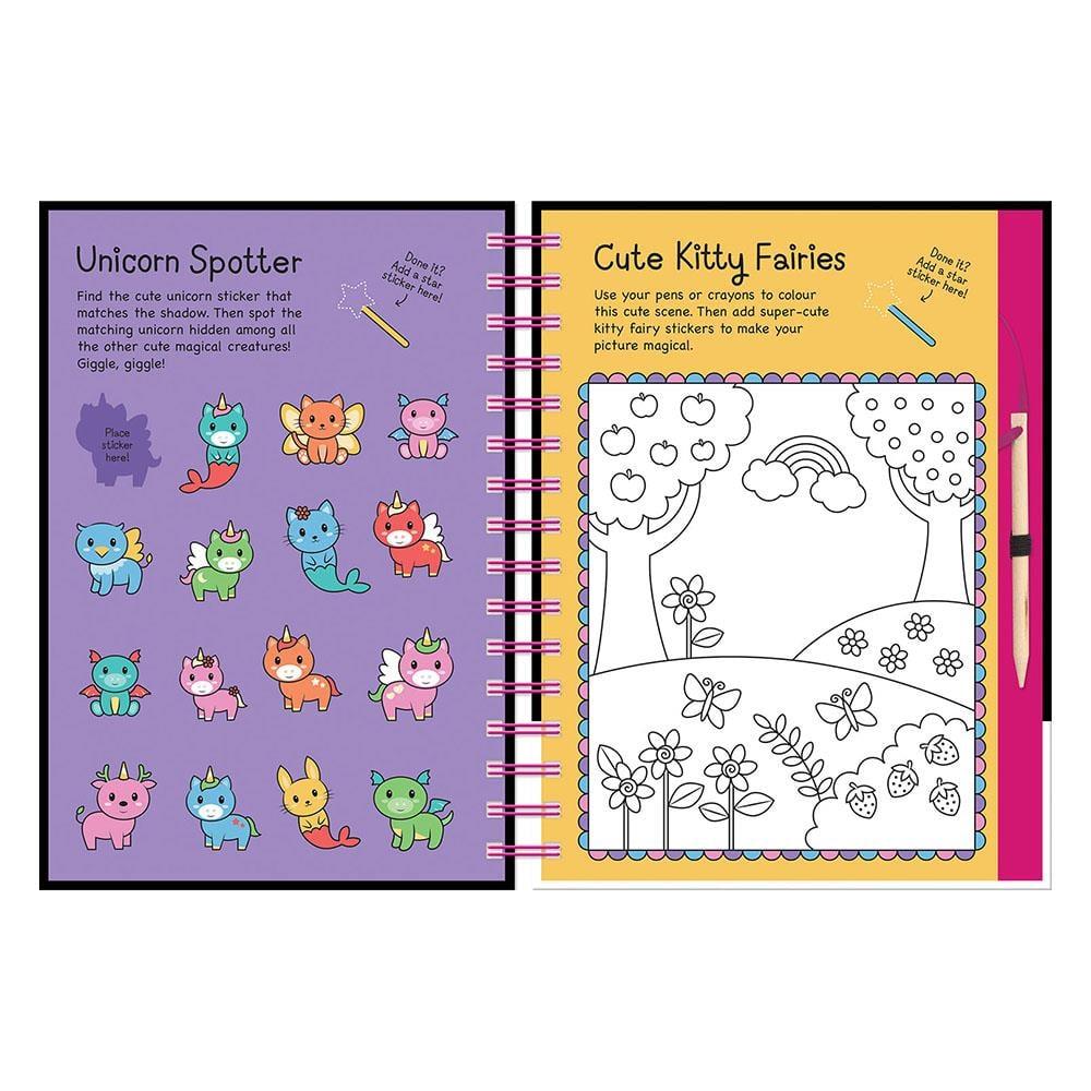 Neon Scratch Art - Unicorns Çocuk Kitapları Uzmanı - Children's Books Expert