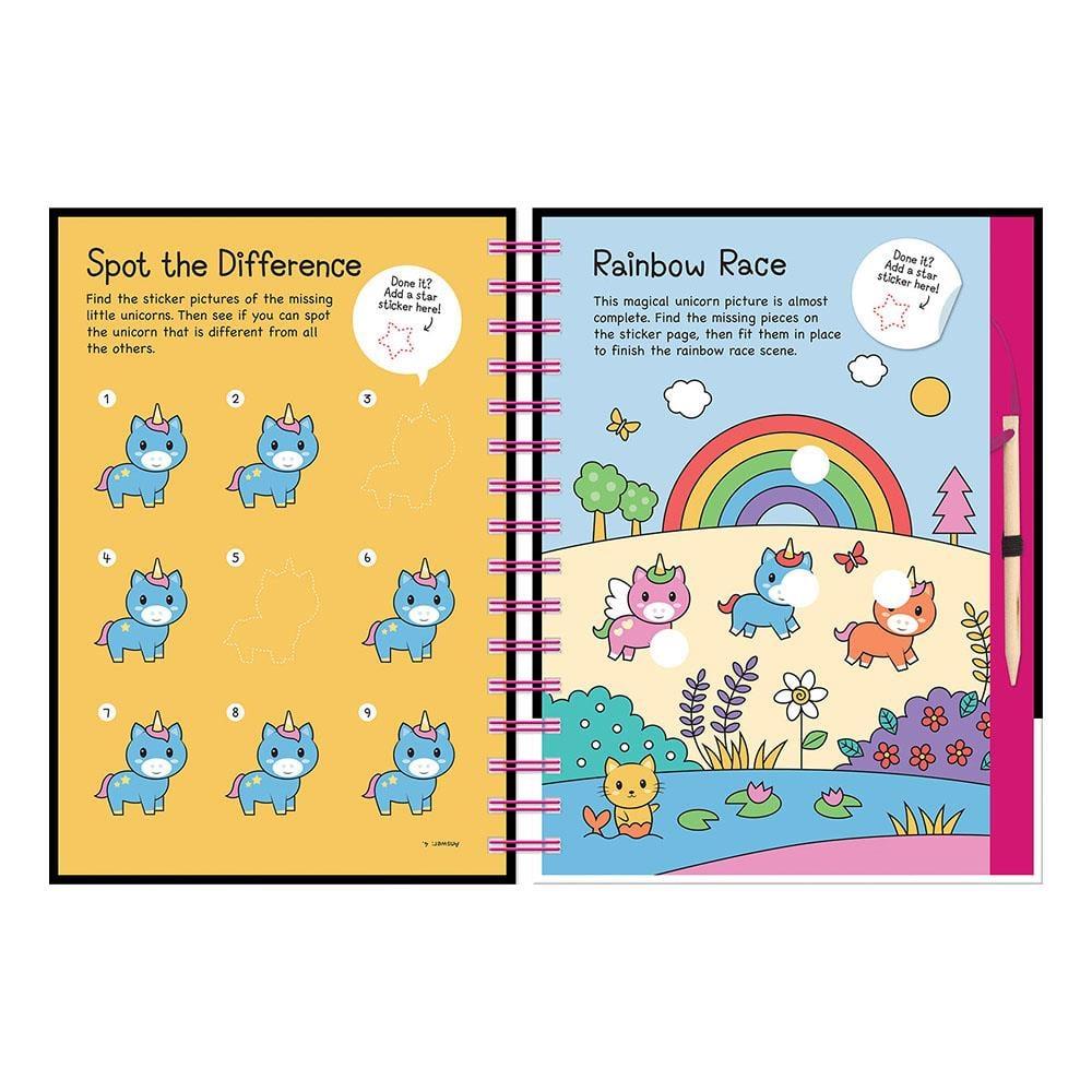 Neon Scratch Art - Unicorns Çocuk Kitapları Uzmanı - Children's Books Expert