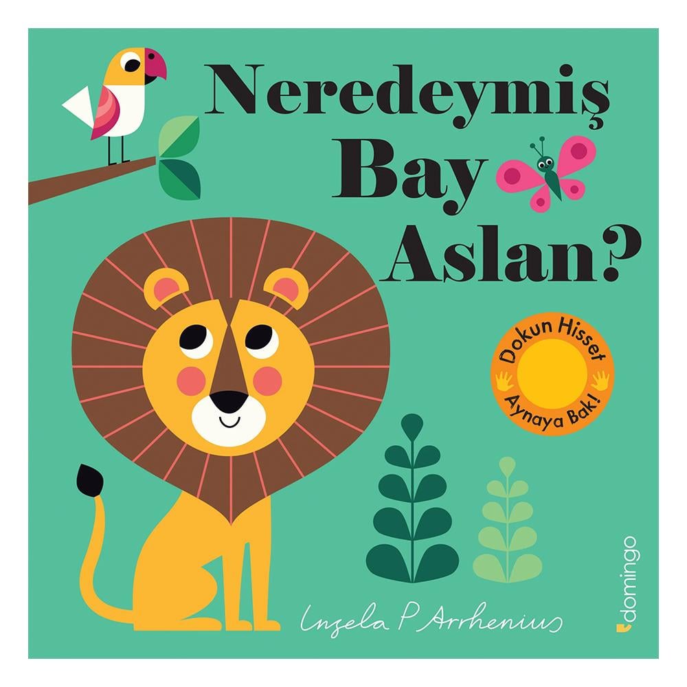 Neredeymiş Bay Aslan (Dokun, Hisset, Aynaya Bak) Çocuk Kitapları Uzmanı - Children's Books Expert