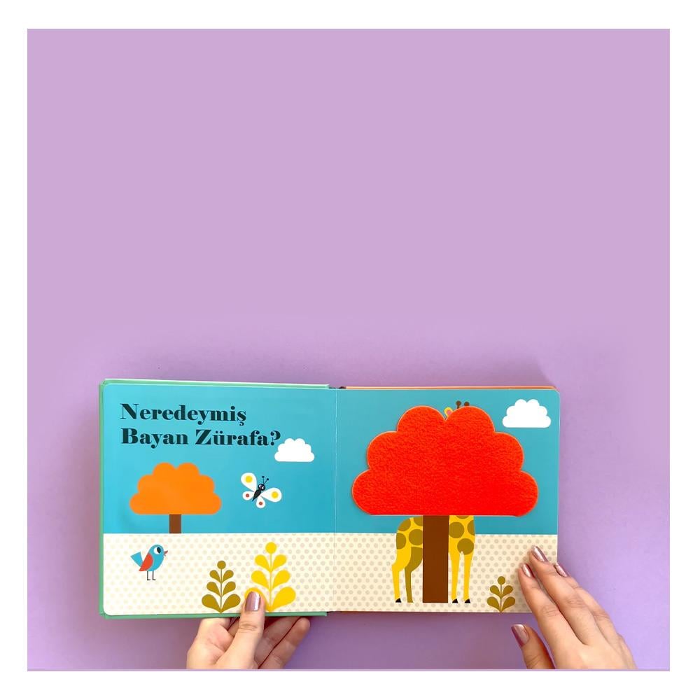 Neredeymiş Bay Aslan (Dokun, Hisset, Aynaya Bak) Çocuk Kitapları Uzmanı - Children's Books Expert