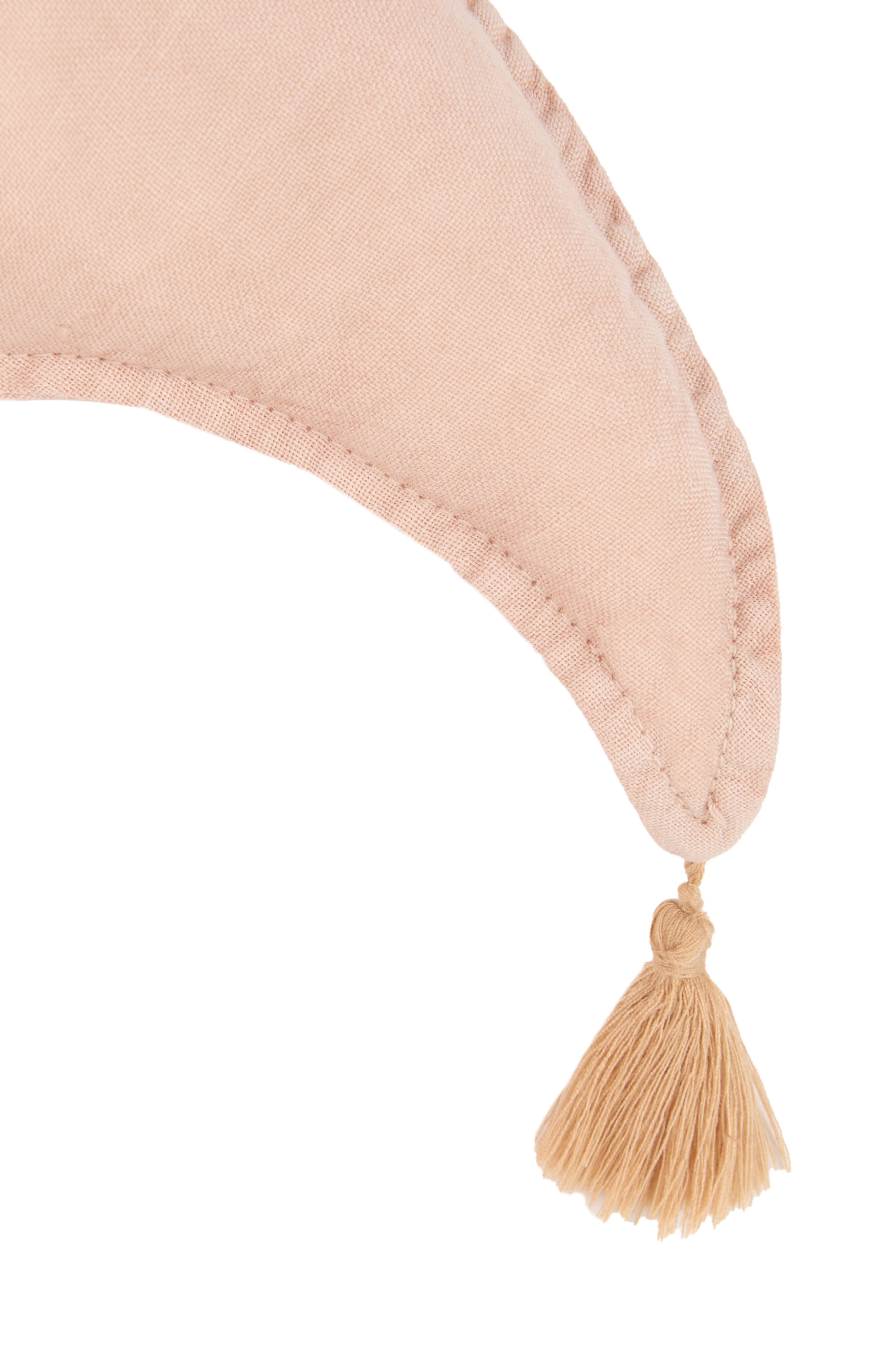 Nobodinoz Fransız Keten Yastık, Moon Powder Pink