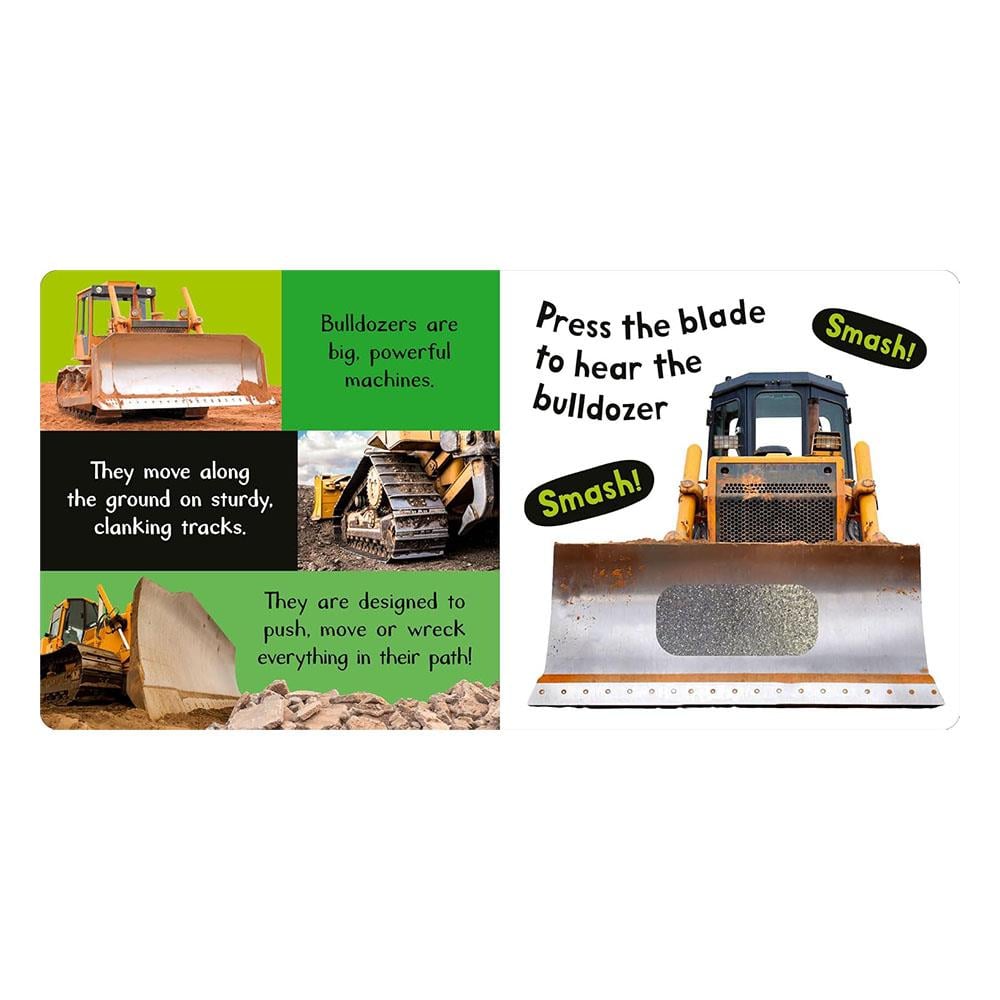 Noisy Construction - My First Touch And Feel Sound Çocuk Kitapları Uzmanı - Children's Books Expert