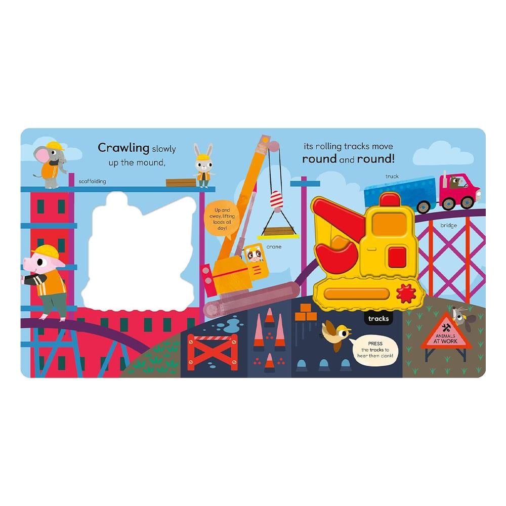 Noisy Digger - I Can Learn My First Sounds Çocuk Kitapları Uzmanı - Children's Books Expert