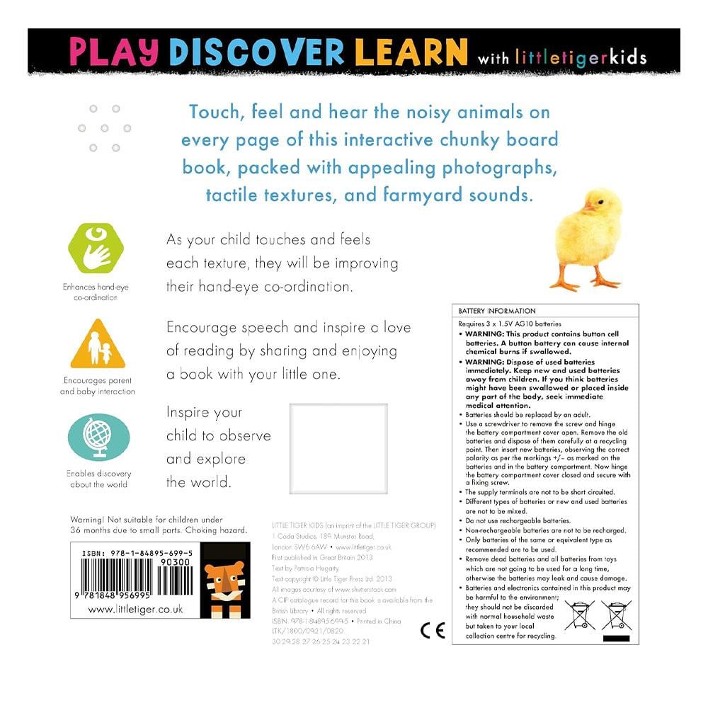 Noisy Farm - My First Touch And Feel Sound Book Çocuk Kitapları Uzmanı - Children's Books Expert