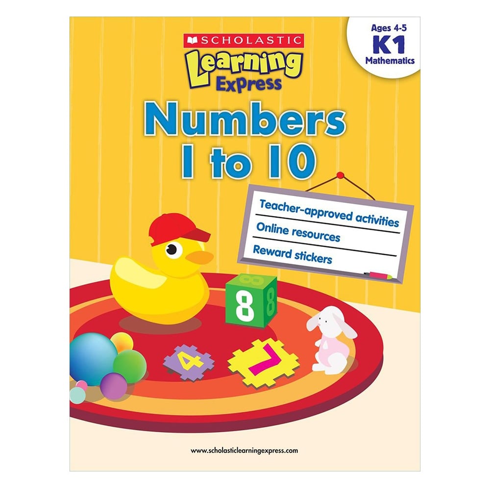 NUMBERS 1 TO 10 LEVEL K1 SLE Çocuk Kitapları Uzmanı - Children's Books Expert