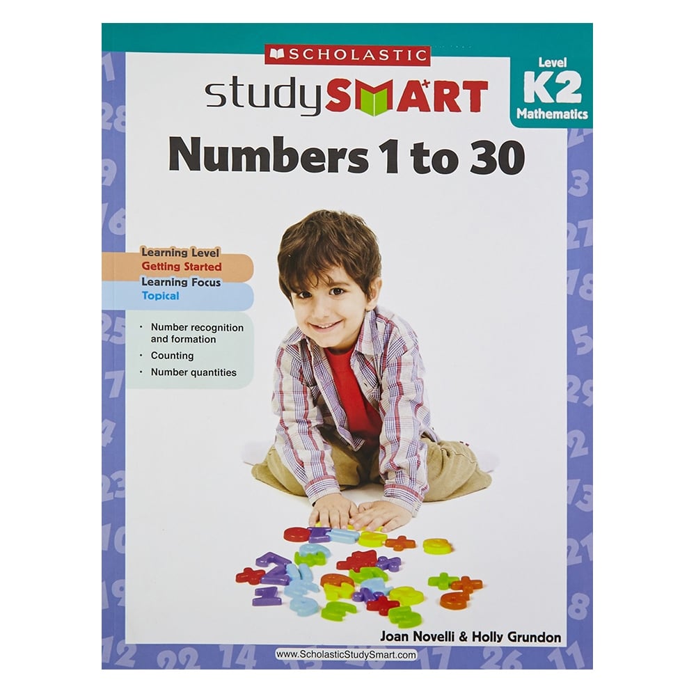 NUMBERS 1 TO 30 LEVEL K2 - STUDY SMART Çocuk Kitapları Uzmanı - Children's Books Expert