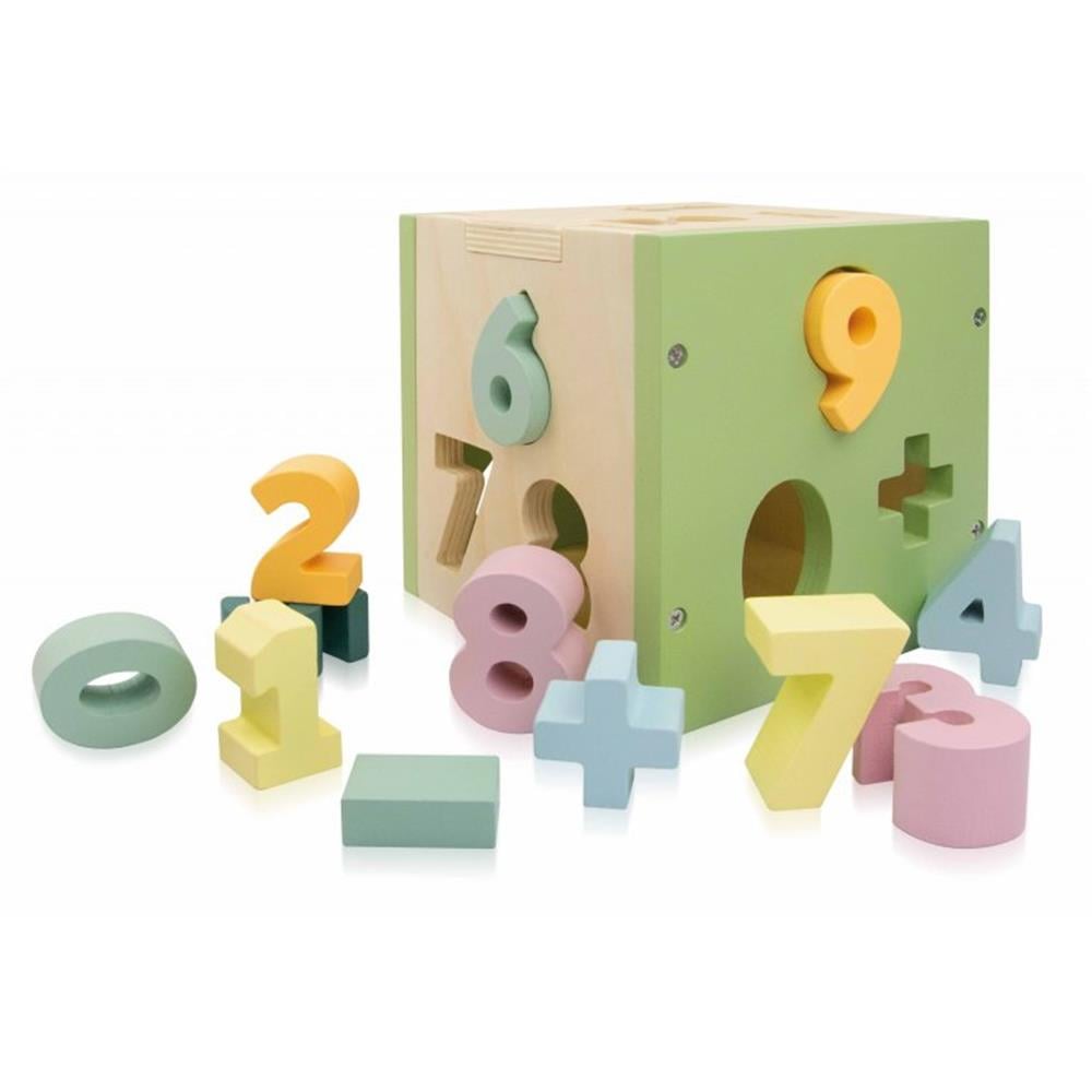 NUMBERS CUBE - WOODEN TOYS AND BOOK Çocuk Kitapları Uzmanı - Children's Books Expert