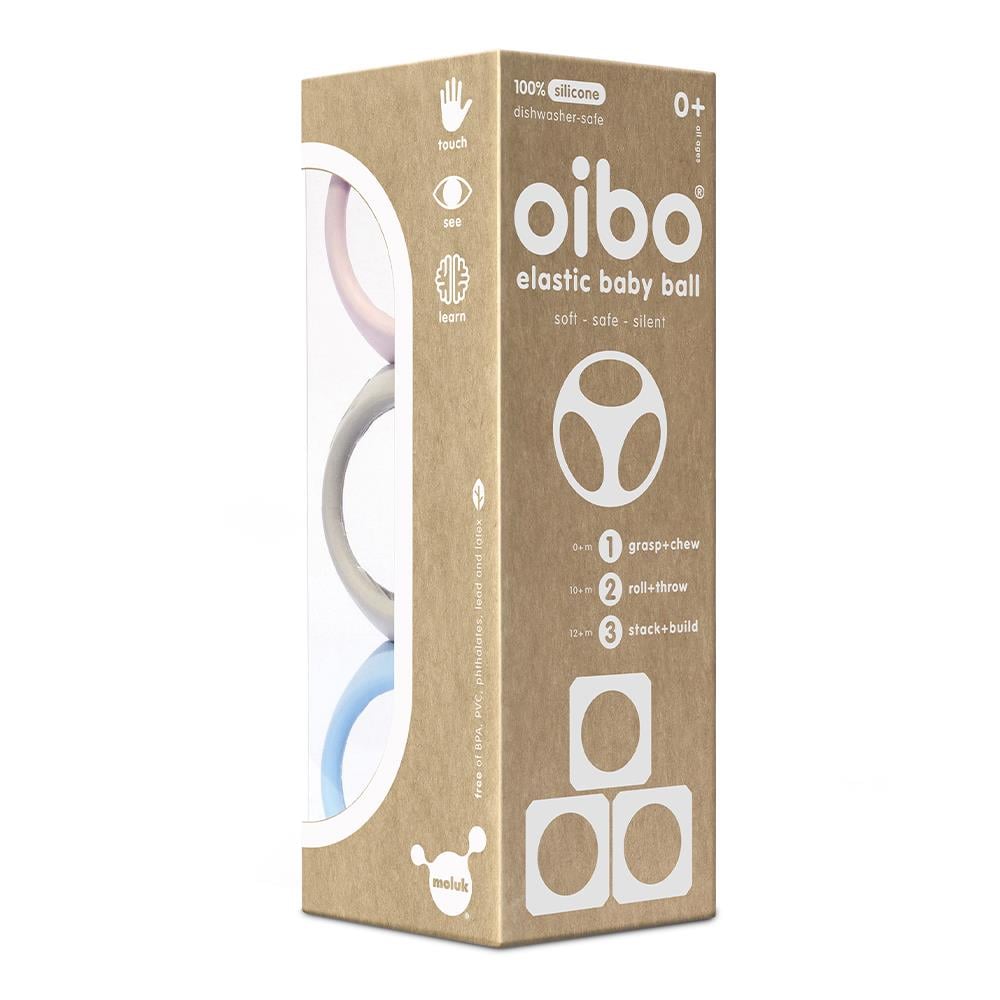 Oibo 3-Set Pastel Ice Blue-Baby Pink-Beige Çocuk Kitapları Uzmanı - Children's Books Expert