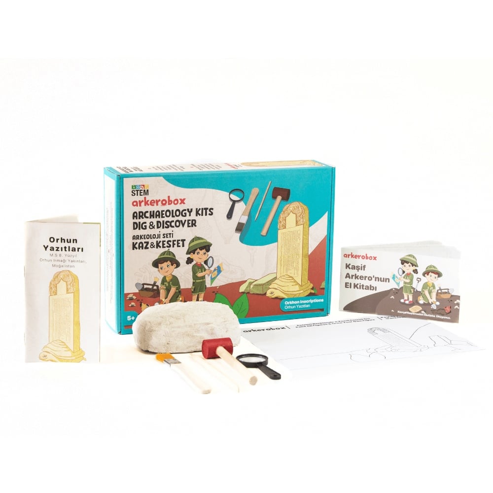 ORHUN YAZITLARI ARKEOLOJİK KAZI SETİ Çocuk Kitapları Uzmanı - Children's Books Expert