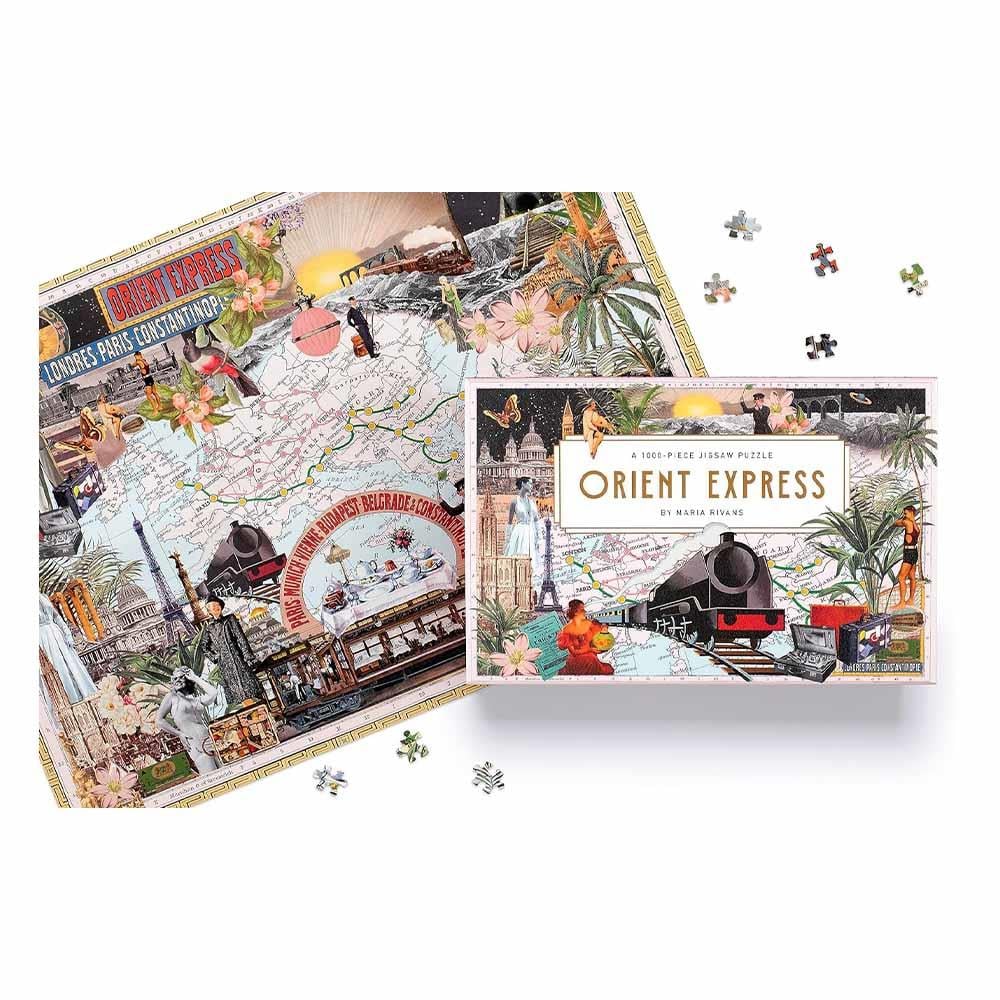 Orient Express - 1000 Piece Jigsaw Puzzle Çocuk Kitapları Uzmanı - Children's Books Expert