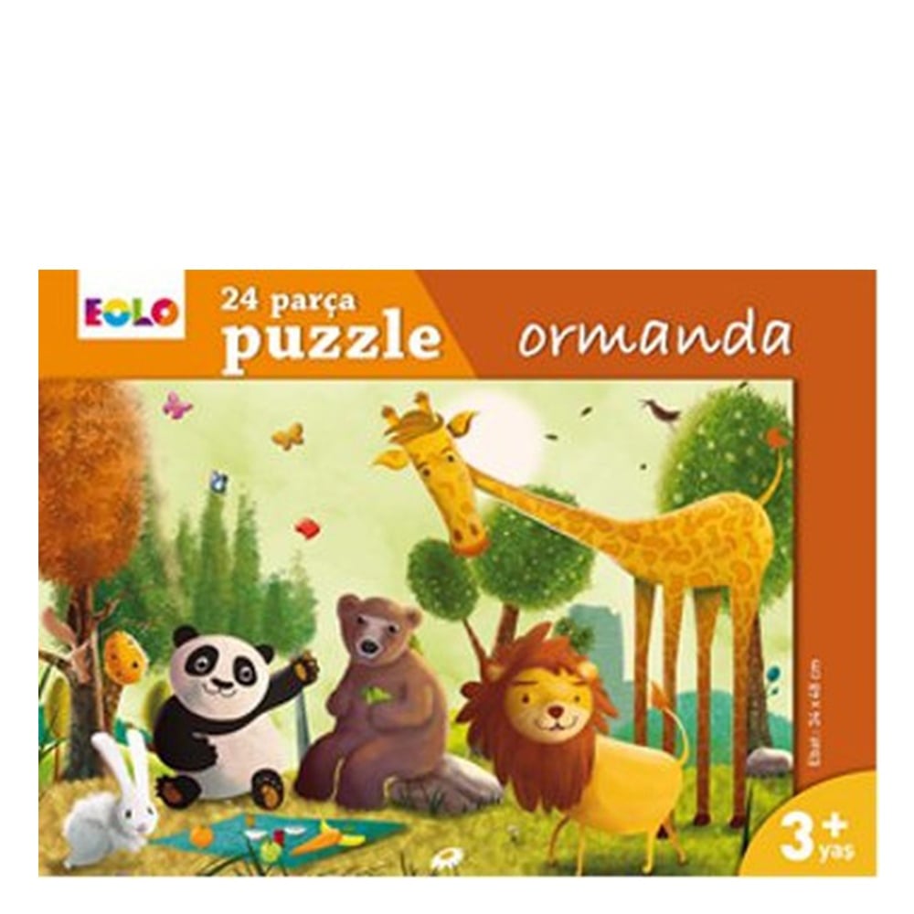 ORMANDA - 24 PARÇA PUZZLE Çocuk Kitapları Uzmanı - Children's Books Expert