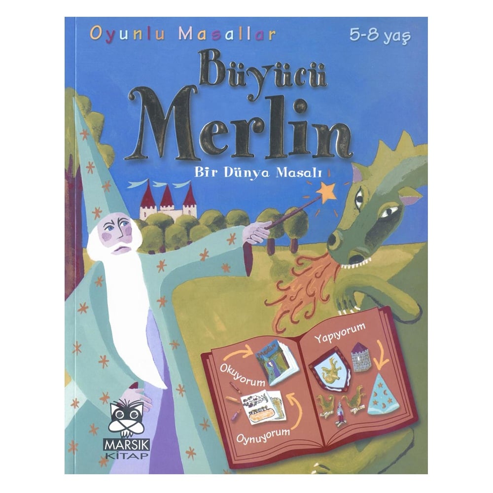 OYUNLU MASALLAR DİZİSİ-BÜYÜCÜ MERLİN Çocuk Kitapları Uzmanı - Children's Books Expert