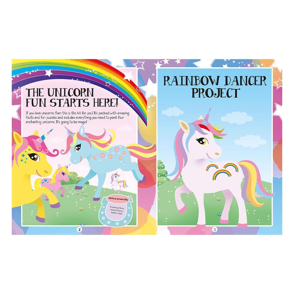 Paint Your Own Gorgeously Magical Unicorns Çocuk Kitapları Uzmanı - Children's Books Expert