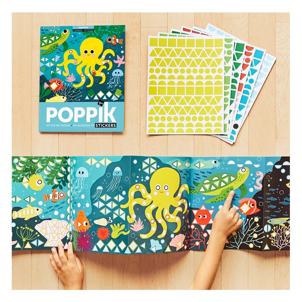 PANORAMA AQUARIUM - STICKER PANORAMAS Çocuk Kitapları Uzmanı - Children's Books Expert