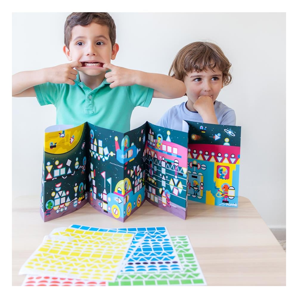 PANORAMA COSMIC - STICKER PANORAMAS Çocuk Kitapları Uzmanı - Children's Books Expert