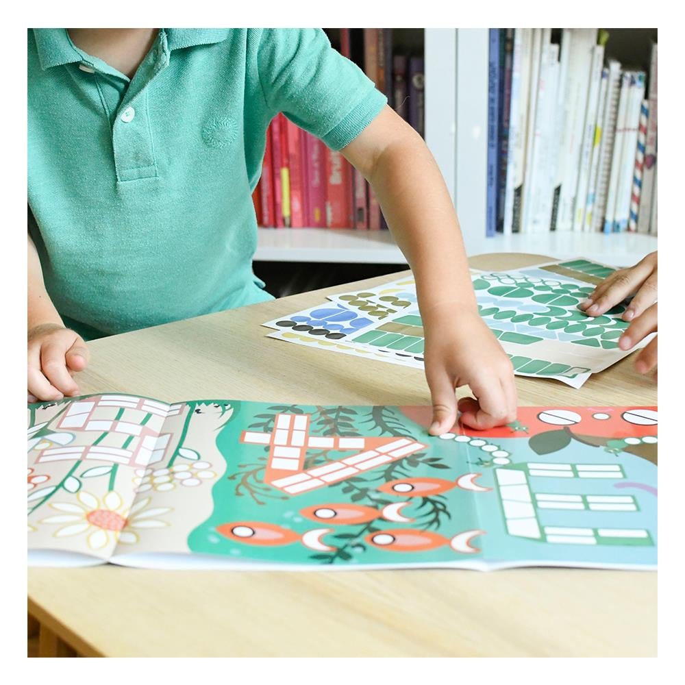 PANORAMA NUMBERS 123 - STICKER PANORAMAS Çocuk Kitapları Uzmanı - Children's Books Expert