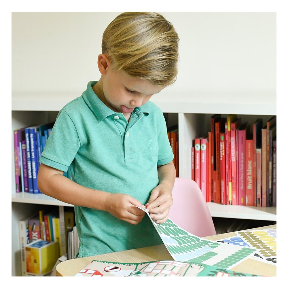 PANORAMA NUMBERS 123 - STICKER PANORAMAS Çocuk Kitapları Uzmanı - Children's Books Expert