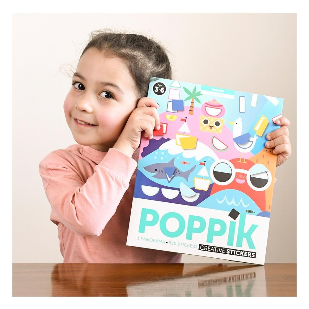 PANORAMA SEASONS - STICKER PANORAMAS Çocuk Kitapları Uzmanı - Children's Books Expert