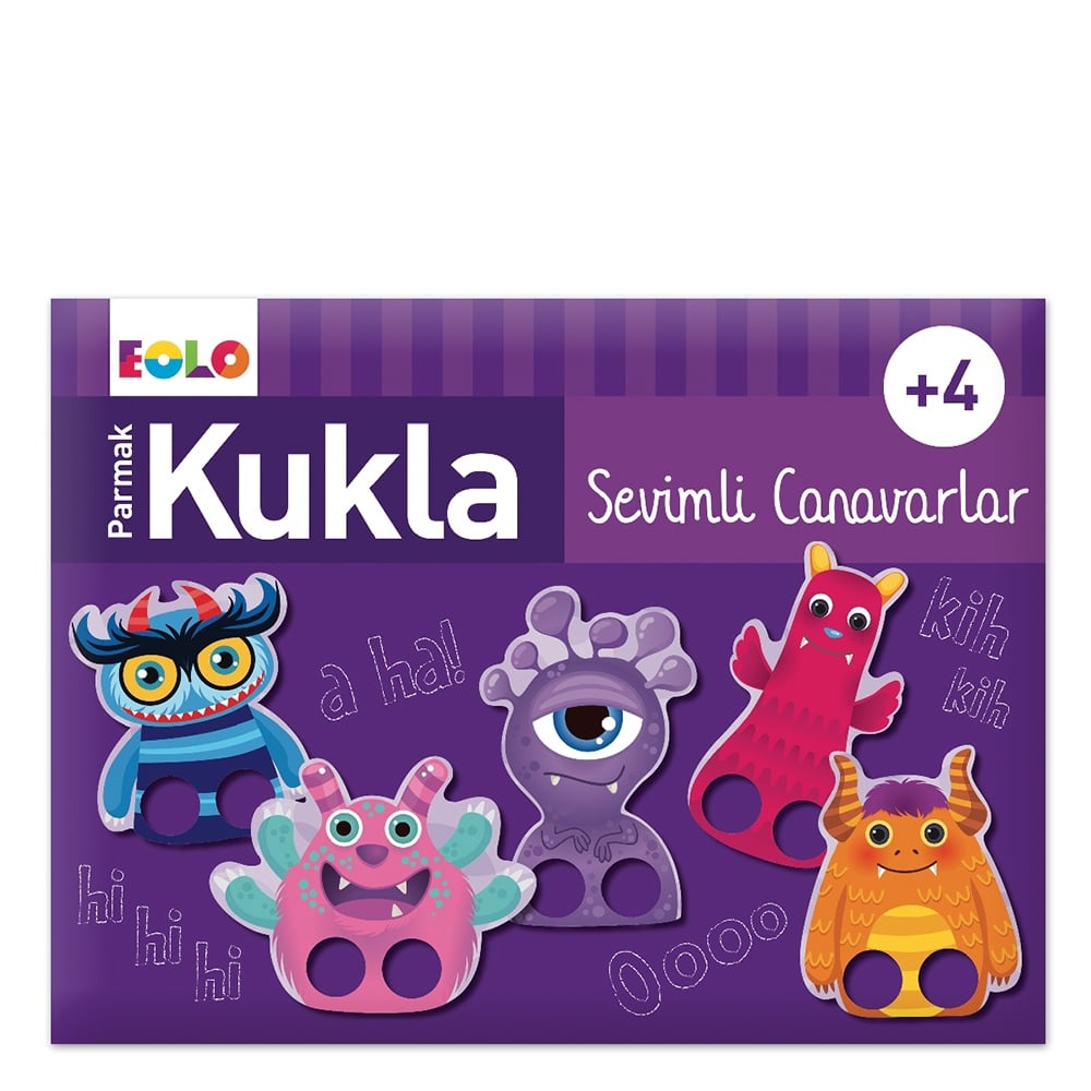 PARMAK KUKLA SEVİMLİ CANAVARLAR Çocuk Kitapları Uzmanı - Children's Books Expert