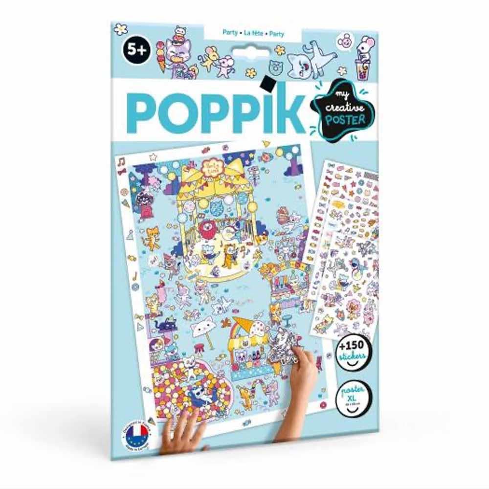 Party - My Creative Poster And Stickers Çocuk Kitapları Uzmanı - Children's Books Expert