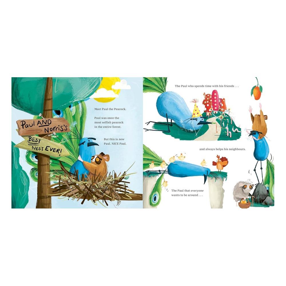 Paul the Peacock (Reluctantly) to the Rescue Çocuk Kitapları Uzmanı - Children's Books Expert