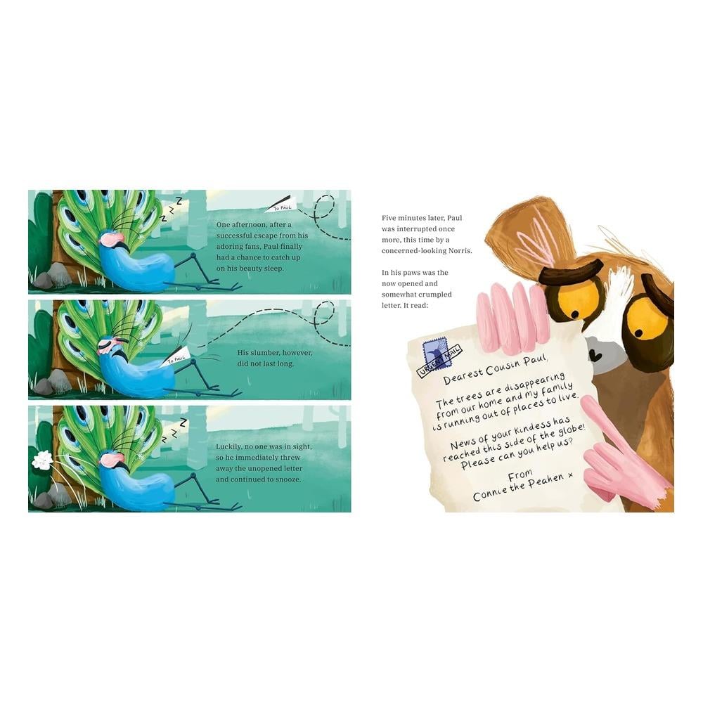 Paul the Peacock (Reluctantly) to the Rescue Çocuk Kitapları Uzmanı - Children's Books Expert