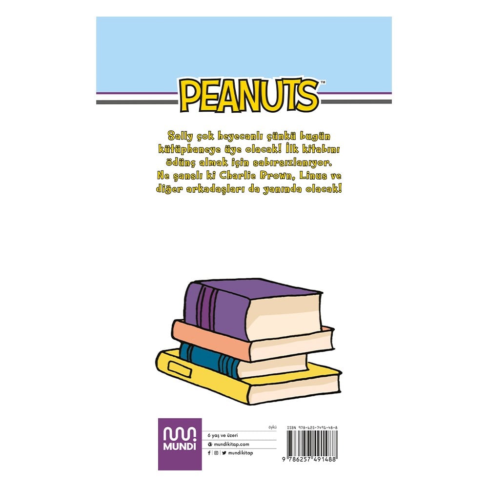 PEANUTS - HAYDİ KÜTÜPHANEYE GİDELİM Çocuk Kitapları Uzmanı - Children's Books Expert