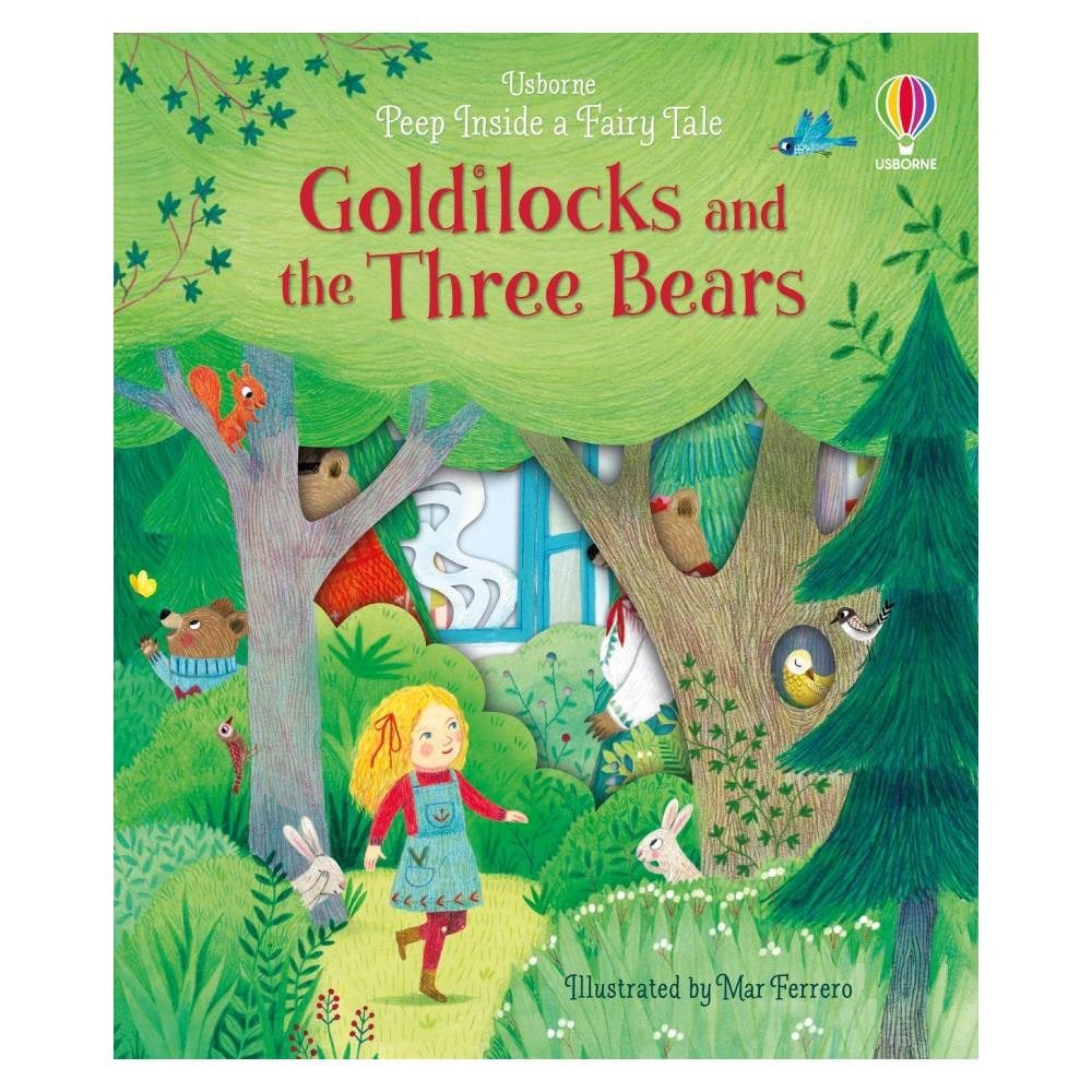 PEEP INSIDE A FAIRY TALE GOLDILOCKS AND THREE BEAR Çocuk Kitapları Uzmanı - Children's Books Expert