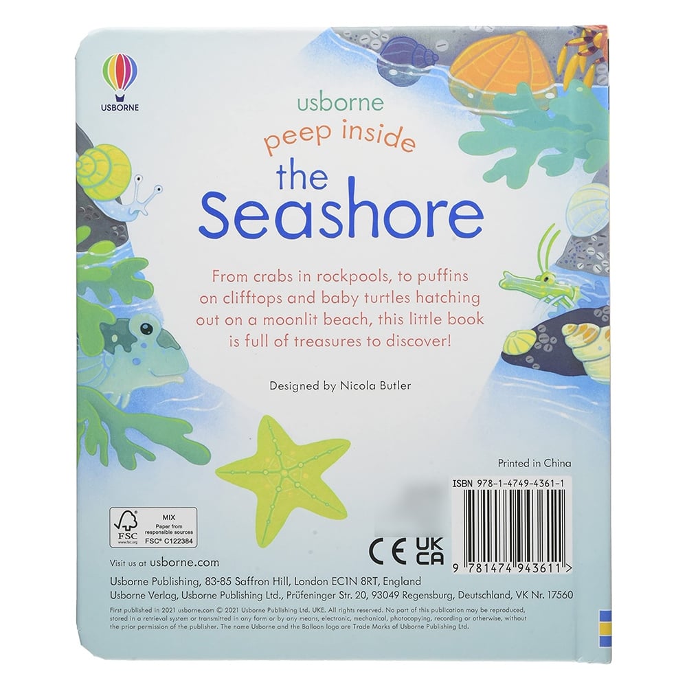 PEEP INSIDE THE SEASHORE Çocuk Kitapları Uzmanı - Children's Books Expert