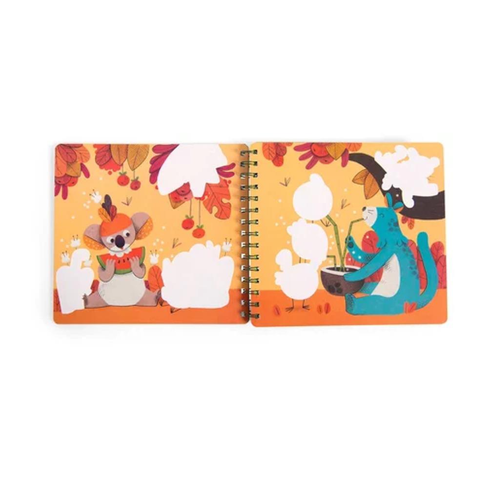 Peinture pinceau magique Dans la jungle Çocuk Kitapları Uzmanı - Children's Books Expert